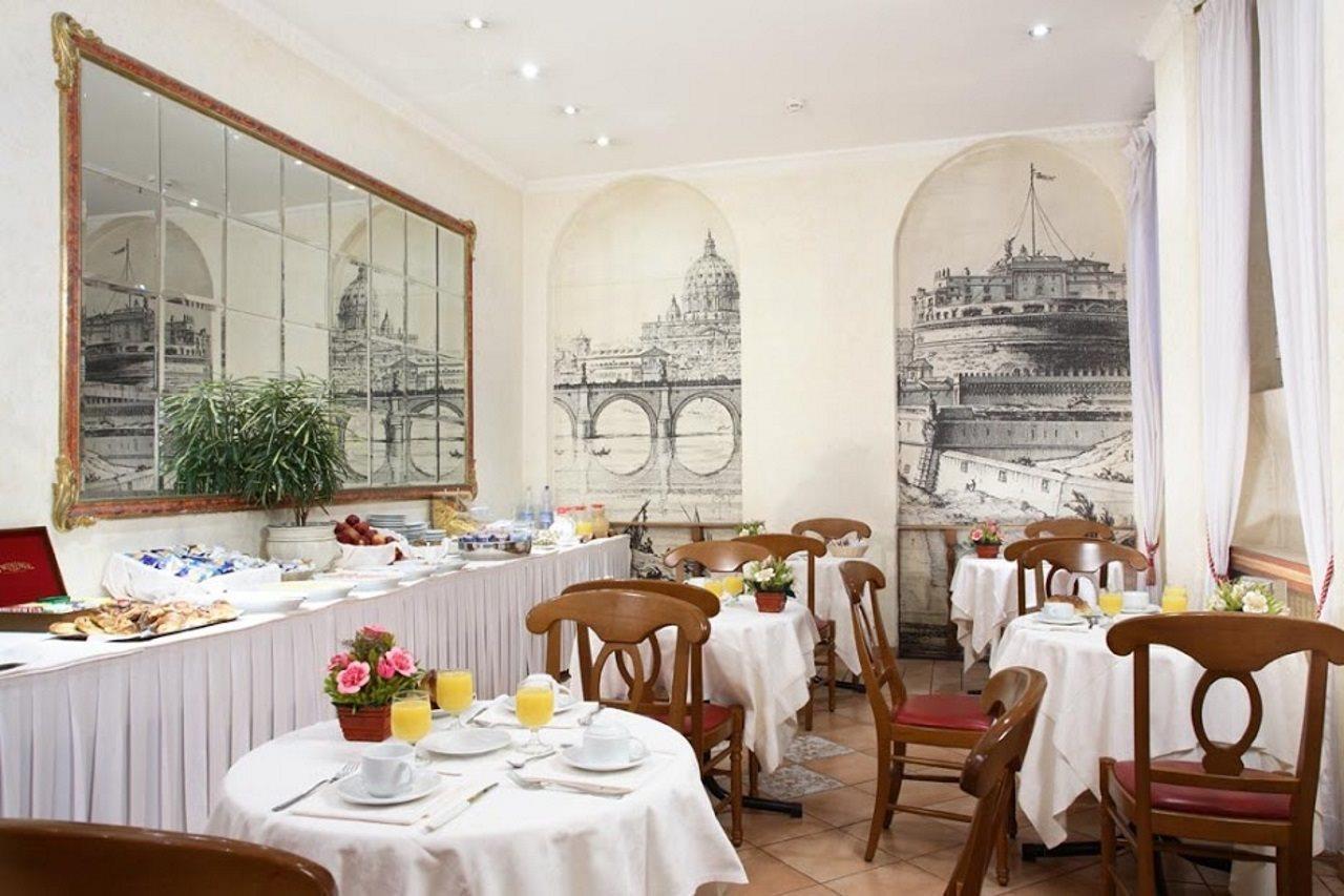 Hotel Genio Rome Restoran foto